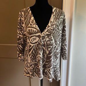 NWT Nomadic Traders Linen Blend Cardigan - XL